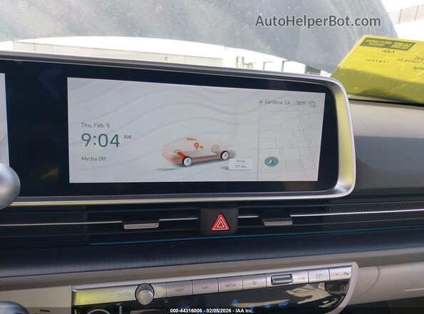 KMHM34AA8SA091759 2025 HYUNDAI IONIQ 6 Gray 