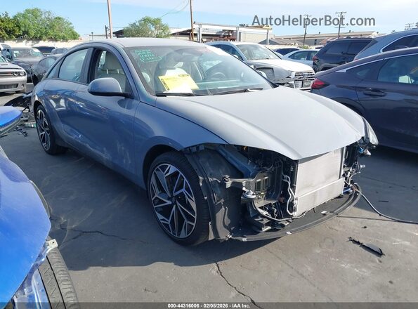 KMHM34AA8SA091759 2025 HYUNDAI IONIQ 6 Gray Przód prawy