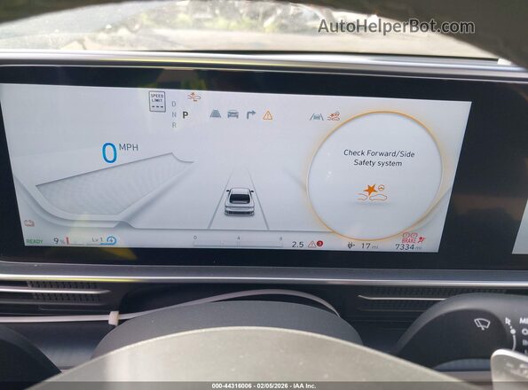 KMHM34AA8SA091759 2025 HYUNDAI IONIQ 6 Gray Widok tylnych siedzeń