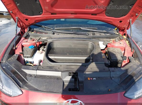 KMHM34AC6PA037563 2023 HYUNDAI IONIQ 6 Красный Вид сзади