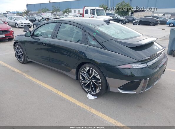 KMHM54AA3RA061279 2024 HYUNDAI IONIQ 6 Черный Задняя левая четверть