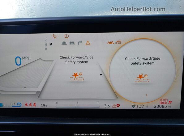 KMHM54AA4RA074008 2024 HYUNDAI IONIQ 6 Белый Вид задних сидений