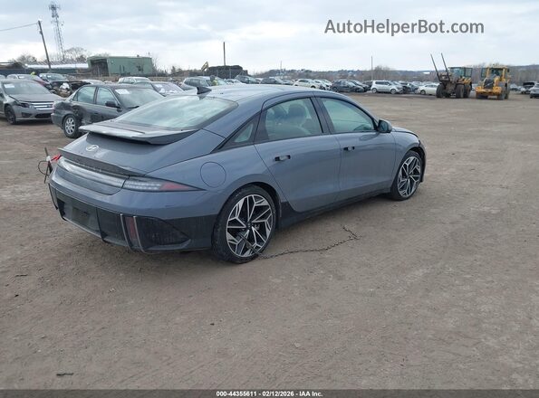 KMHM54AC9SA086565 2025 HYUNDAI IONIQ 6 Gray Trasero derecho