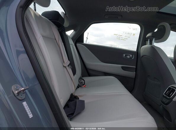 KMHM54AC9SA086565 2025 HYUNDAI IONIQ 6 Gray Vista de la etiqueta del VIN