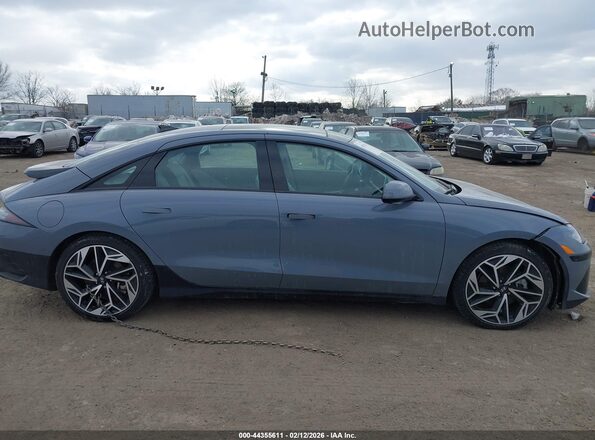 KMHM54AC9SA086565 2025 HYUNDAI IONIQ 6 Gray Vista interior trasera