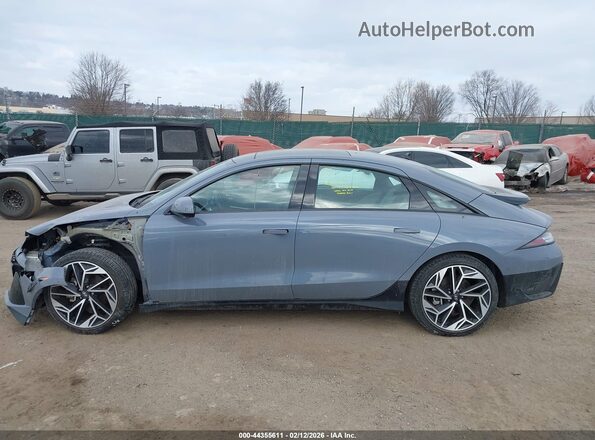 KMHM54AC9SA086565 2025 HYUNDAI IONIQ 6 Gray Vista interior de 360 grados