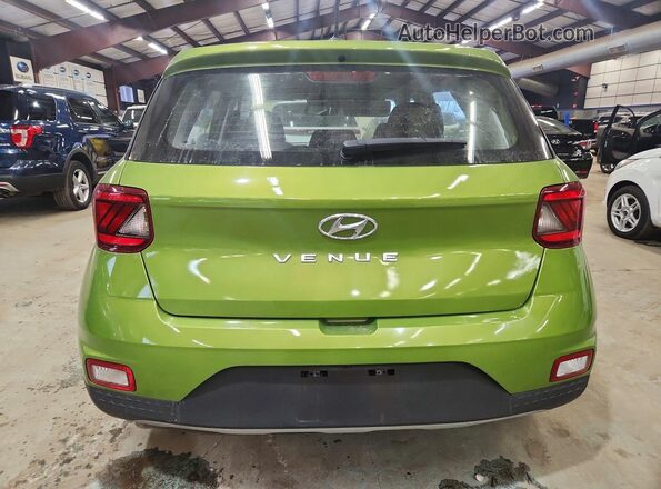 KMHRB8A34PU213945 2023 HYUNDAI VENUE Green Հետևի տեսք