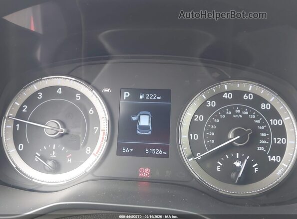 KMHRB8A37MU096437 2021 HYUNDAI VENUE Красный Вид задних сидений