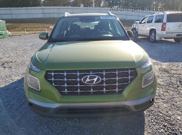 KMHRC8A32RU301487 2024 HYUNDAI VENUE Зеленый Вид спереди