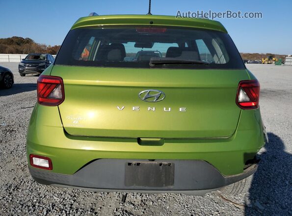 KMHRC8A32RU301487 2024 HYUNDAI VENUE Зеленый Вид сзади