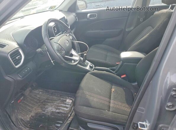 KMHRC8A33NU134499 2022 HYUNDAI VENUE Серый Вид салона спереди
