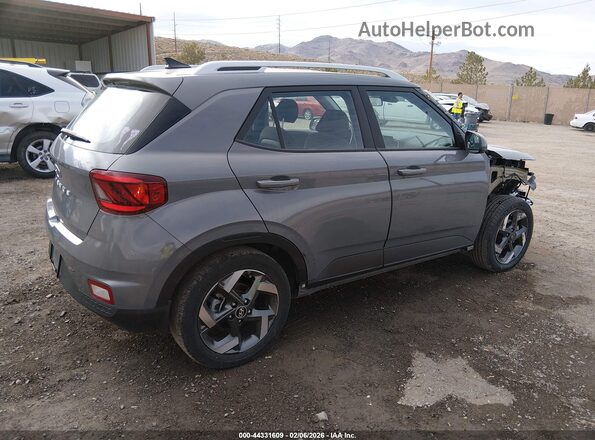 KMHRC8A33NU206141 2022 HYUNDAI VENUE Серый Задняя правая четверть