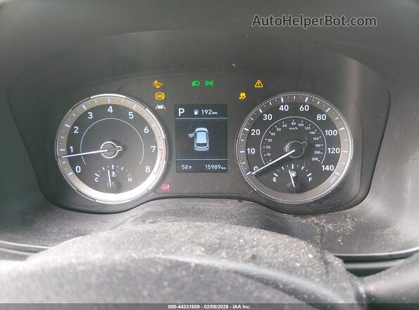 KMHRC8A33NU206141 2022 HYUNDAI VENUE Серый Вид задних сидений