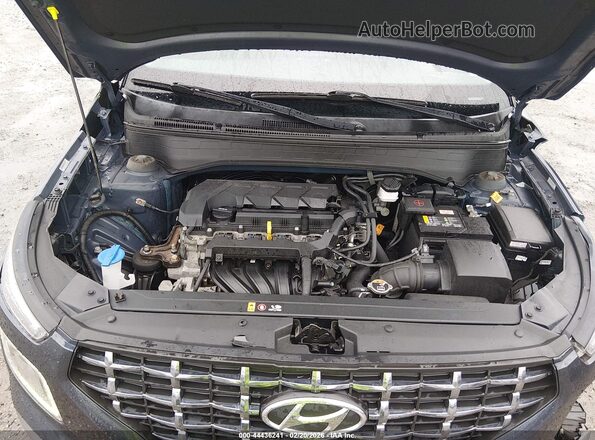 KMHRC8A35MU095249 2021 HYUNDAI VENUE Синий Вид сзади
