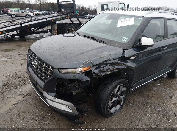 KMHRC8A35MU095249 2021 HYUNDAI VENUE Синий Вид спереди