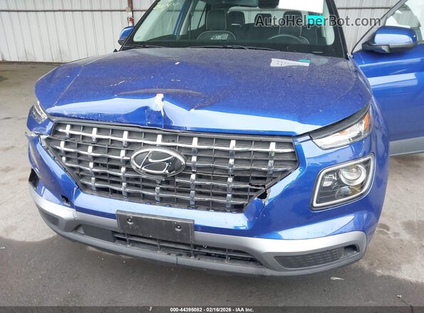 KMHRC8A37RU293418 2024 HYUNDAI VENUE Dark Blue Vista frontal