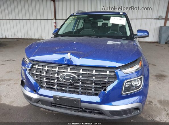 KMHRC8A37RU293418 2024 HYUNDAI VENUE Dark Blue Vista del cuadro de instrumentos