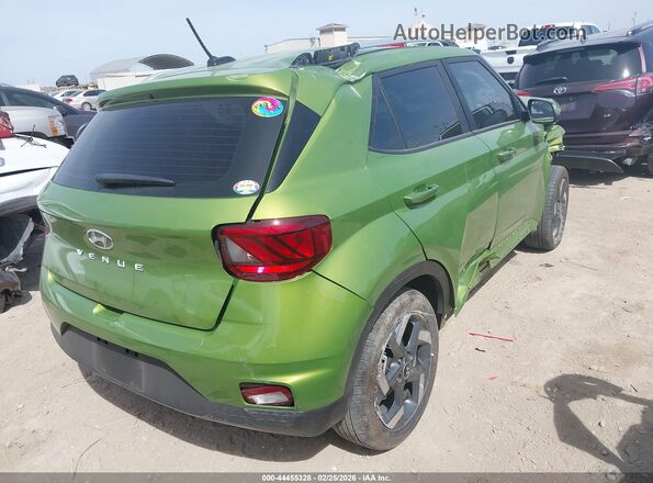KMHRC8A38RU293461 2024 HYUNDAI VENUE Green Tył prawy