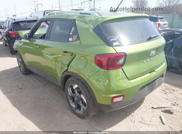 KMHRC8A38RU293461 2024 HYUNDAI VENUE Green Tył lewy