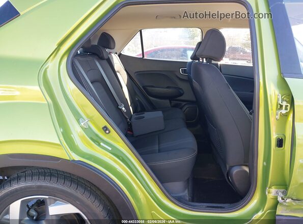 KMHRC8A3XMU075157 2021 HYUNDAI VENUE Green Вид наклейки з VIN-кодом