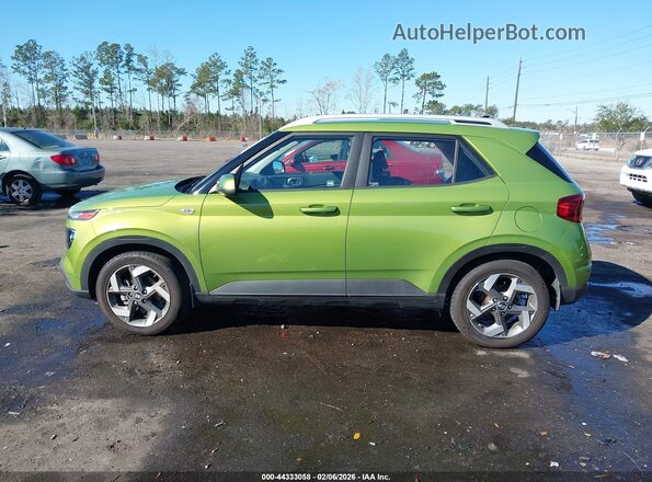 KMHRC8A3XMU075157 2021 HYUNDAI VENUE Green Панорамний вид салону 360°