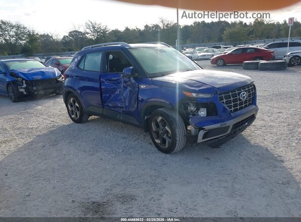 KMHRC8A3XMU118699 2021 HYUNDAI VENUE Blue Front right