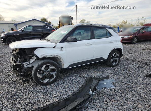 KMHRC8A3XPU223490 2023 HYUNDAI VENUE Белый Передняя левая четверть