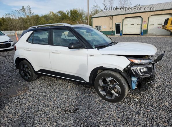 KMHRC8A3XPU223490 2023 HYUNDAI VENUE Белый Передняя правая четверть