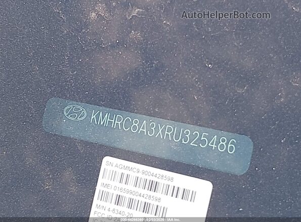 KMHRC8A3XRU325486 2024 HYUNDAI VENUE Blue 