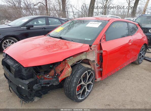KMHT36AH0LU003825 2020 HYUNDAI VELOSTER N Red Вид спереду