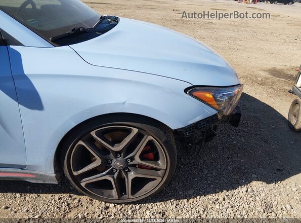 KMHT36AH3KU001906 2019 HYUNDAI VELOSTER Синий Вид спереди