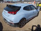2019 Hyundai Veloster N Синий vin: KMHT36AH3KU001906