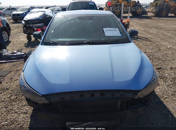 KMHT36AH3KU001906 2019 HYUNDAI VELOSTER Синий Вид щитка приборов
