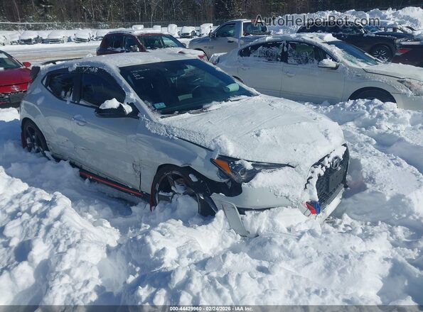 KMHT36AH3KU003008 2019 HYUNDAI VELOSTER Белый Передняя правая четверть