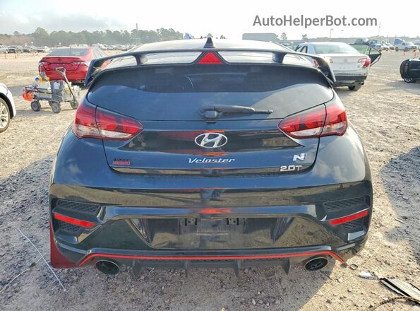 KMHT36AH7MU010689 2021 HYUNDAI VELOSTER Black Widok z tyłu