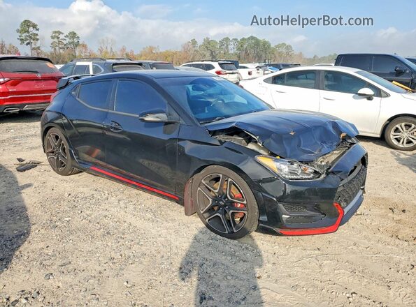 KMHT36AH7MU010689 2021 HYUNDAI VELOSTER Black Przód prawy