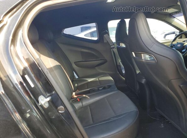 KMHT36AH7MU010689 2021 HYUNDAI VELOSTER Black Widok wnętrza z tyłu