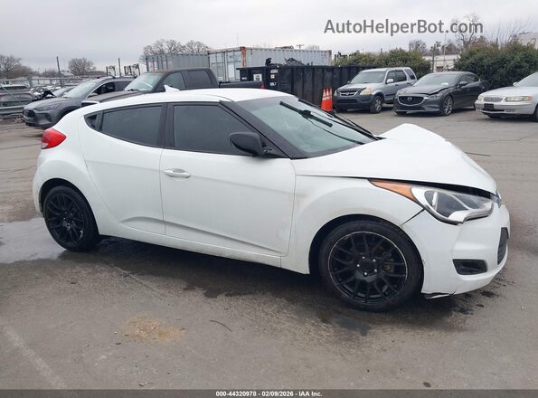 KMHTC6AD0GU262494 2016 HYUNDAI VELOSTER White Widok zestawu wskaźników