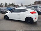 2016 Hyundai Veloster   White vin: KMHTC6AD0GU262494