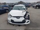 2016 Hyundai Veloster   White vin: KMHTC6AD0GU262494
