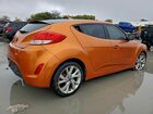 2017 Hyundai Veloster Оранжевый vin: KMHTC6AD0HU305653