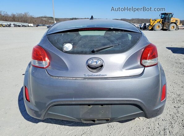 KMHTC6AD0HU310495 2017 HYUNDAI VELOSTER Серый Вид сзади