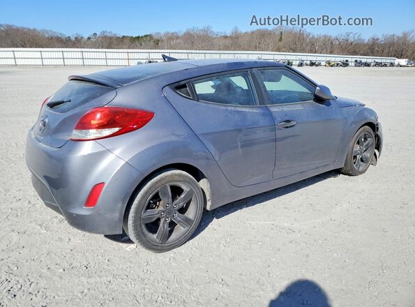 KMHTC6AD0HU310495 2017 HYUNDAI VELOSTER Серый Задняя правая четверть