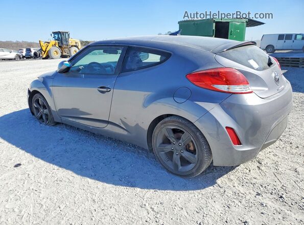 KMHTC6AD0HU310495 2017 HYUNDAI VELOSTER Серый Задняя левая четверть