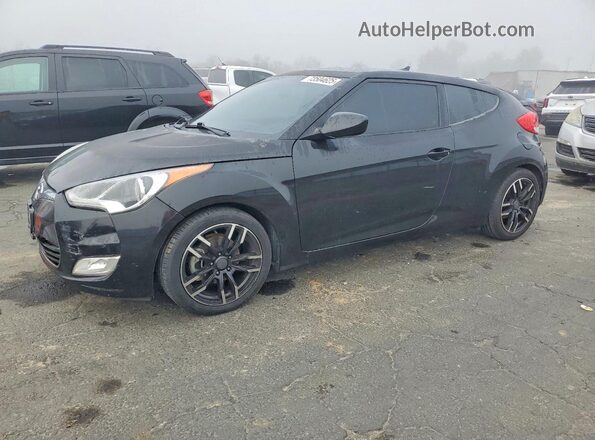 KMHTC6AD1GU248426 2016 HYUNDAI VELOSTER Черный Передняя левая четверть