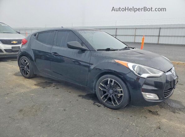 KMHTC6AD1GU248426 2016 HYUNDAI VELOSTER Черный Передняя правая четверть