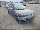 2017 Hyundai Veloster   Gray vin: KMHTC6AD2HU315309