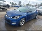 2017 Hyundai Veloster Value Edition Blue vin: KMHTC6AD2HU320879