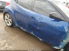2017 Hyundai Veloster Value Edition Blue vin: KMHTC6AD2HU320879