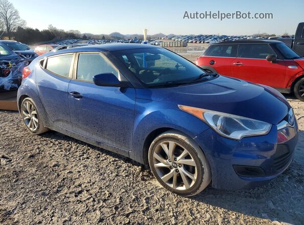 KMHTC6AD5GU291862 2016 HYUNDAI VELOSTER Blue წინა მარჯვენა